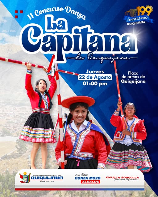 Danza La Capitana de Quiquijana - Expresión Cultural